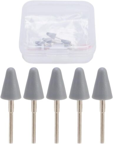 5PCS Pen Replacement Nibs, Grey Fine Point Hard Nibs for Andana Penoval USI 2.0, USI702, MPEN4.0, MPP702, KOBO Stylus 2 with 4096 Pressure Sensitivity, Easy to Install in Kuwait