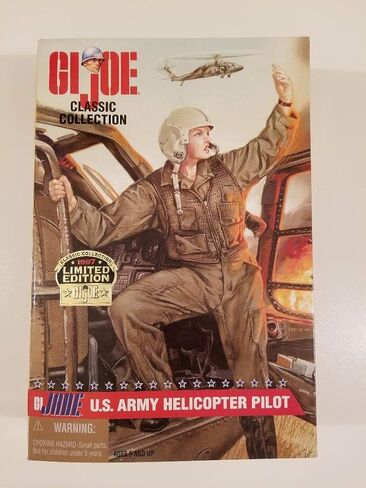 G.I. JOE U.S ARMY FEMALE HELICOPTER PILOT in Kuwait