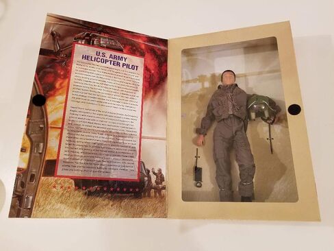 G.I. JOE U.S ARMY FEMALE HELICOPTER PILOT in Kuwait