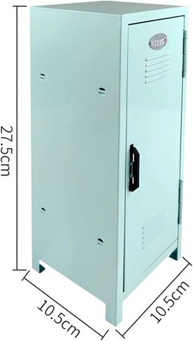 Small Makeup Storage Cabinet Vertical File Cabinet for Cotton Pad Entryway, Blue in Kuwait