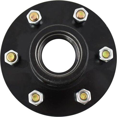 Trailer Hub Kits 6 Bolt 5.5 for 6000 lbs Heavy Duty Trailer Axle 25580/15123 Bearings with 1/2"-20 Thread #42 Spindle 6 Lug Trailer Hub in Kuwait