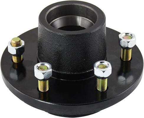 Trailer Hub Kits 6 Bolt 5.5 for 6000 lbs Heavy Duty Trailer Axle 25580/15123 Bearings with 1/2"-20 Thread #42 Spindle 6 Lug Trailer Hub in Kuwait