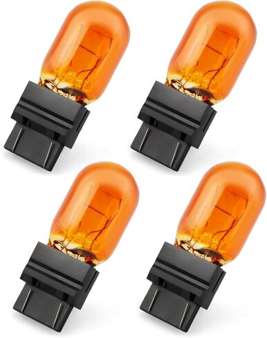 Dual Filament Orange Automotive Bulbs Fit for Brake Stop Tail and Parking Lights in Kuwait