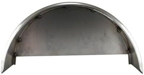 2 Pack - 36x10.75" Single Axle Steel Trailer Fender with Back Plate Welded In in Kuwait