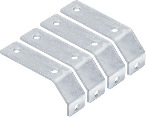 4 Pack Boat Trailer Fender Bracket with Double Bend Fits 8" or 12" Fender, 135 Degree Angle U-Shaped Mount in Kuwait