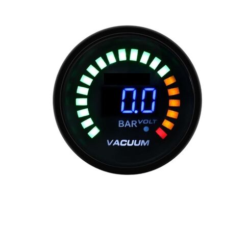 1 قطعة 52 مللي متر المصابيح الرقمية سيارة فراغ بار متر سباق 2 بوصة مقياس التخلخل سيارة متر BX101452 in Kuwait