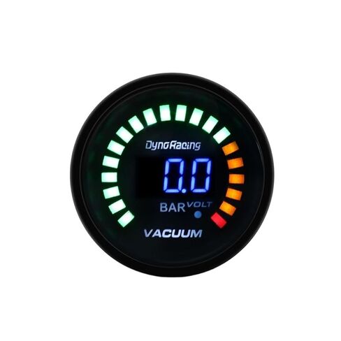 2 Inch 52mm LEDs Digital Car Vacuum Gauge -1-0 Bar Racing Analog Car Meter BX101452 in Kuwait