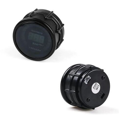 2 Inch 52mm LEDs Digital Car Vacuum Gauge -1-0 Bar Racing Analog Car Meter BX101452 in Kuwait