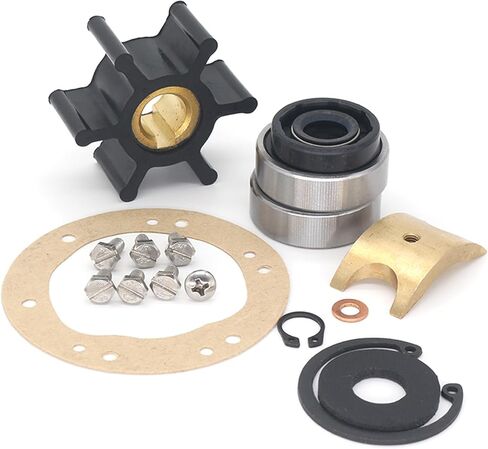 359978 Seawater Impeller Service Kit Compatible with Kohler 4E 5E 6EF 7.3E 7.5EKD Generators Engine Raw Sea Cooling Water Pump GM 28487 & GM 359341 in Kuwait