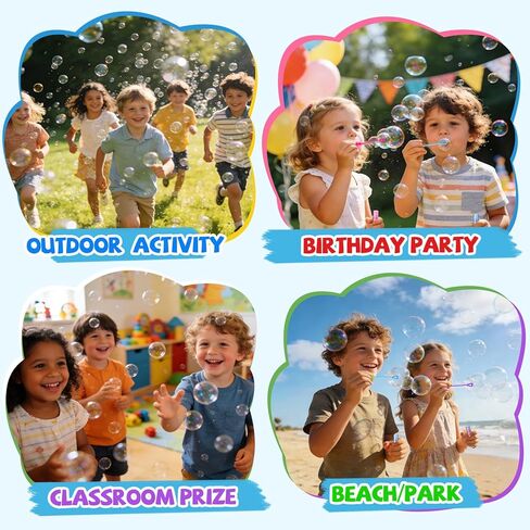 EagleStone 32 Pcs Star Bubble Wands Bulk for Kids, 8 Color Mini Bubble Party Favors, Goodie Bag Stuffers, Classroom Prizes, Birthday Gifts, Easter Basket, Carnival, Summer Outdoor Toys for Toddlers in Kuwait