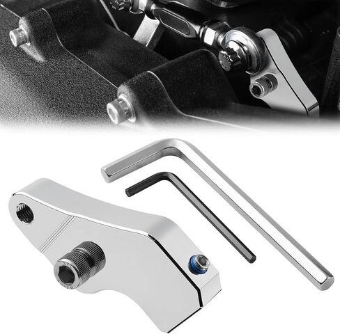 Amazicha EZ Shift Neutral Gear Assist Kit Compatible with Harley Touring Road Glide Road King Tri Glide Ultra Street Glide M8 Bagge, Softail M8 2018-2025, Easier by 20% Neutral Shift, Black Anodized in Kuwait