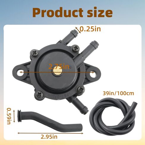 808656 مجموعة مضخة الوقود لاستبدال Intek Extended Life V-Twin لـ 18-26HP Kohler 24 393 04-S 24 393 16-S لاستبدال Kawasaki 49040-7001 جزازات العشب in Kuwait