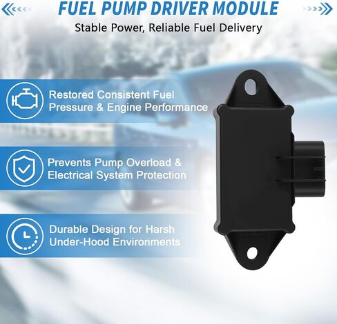 Fuel Pump Driver Module Fits for Dodge Challenger/Charger, Jeep Grand Cherokee/Wrangler, Ram 1500, Chrysler Pacifica & More (2015-2022) OE 68193711AC 68193711AB, 68193711AA in Kuwait