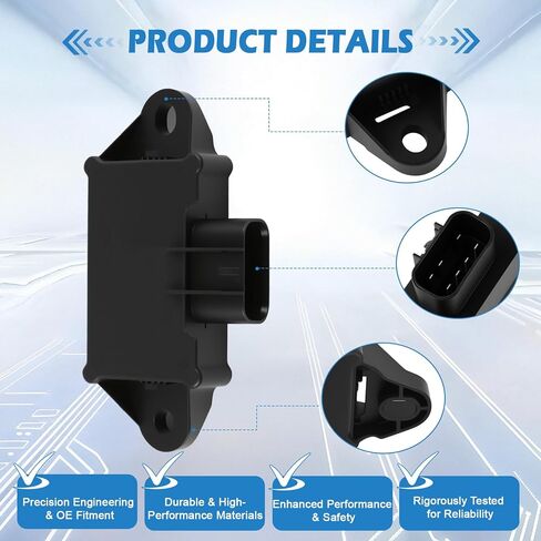 Fuel Pump Driver Module Fits for Dodge Challenger/Charger, Jeep Grand Cherokee/Wrangler, Ram 1500, Chrysler Pacifica & More (2015-2022) OE 68193711AC 68193711AB, 68193711AA in Kuwait