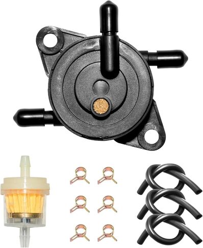 49040-0770 49040-7008 Fuel Pump Kit Fit for Kawasaki FR FS FX FR691V FR651V FR730V FS541V FS600V Engine John Deere Lawn Mower Z445 Z465 Z645 Z655 Z665, with Fuel Filter Line Clamps in Kuwait
