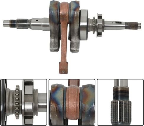 munirater Crankshaft Assembly 5KM-11400-00-00 Replacement for Grizzly YFM660 YXR660 2002-2008 in Kuwait
