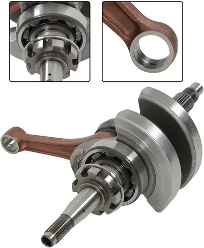 munirater Crankshaft Assembly 5KM-11400-00-00 Replacement for Grizzly YFM660 YXR660 2002-2008 in Kuwait