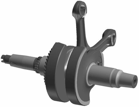 Polaris ATV Crankshaft Kit, Genuine OEM Part 2206356, Qty 1 in Kuwait