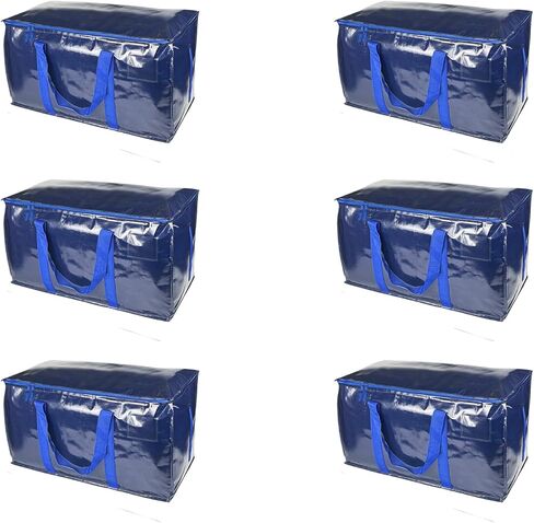 Of 6 Large Capacity Storage Sacks 80L for Easy Transport and Dormitory Organization Permanent in Saudi Arabia