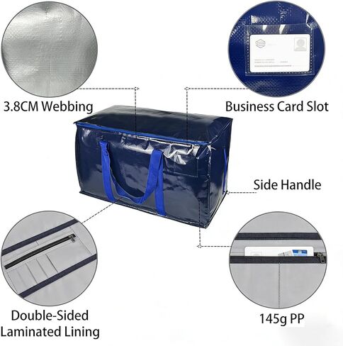 Of 6 Large Capacity Storage Sacks 80L for Easy Transport and Dormitory Organization Permanent in Saudi Arabia