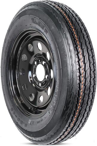 حافة إطار مقطورة eCustomrim 2-Pack 5.30-12 530-12 نطاق تحميل 12 بوصة C 5 عجلة سوداء - ضمان لمدة عامين مع جانب الطريق مجانًا in Kuwait