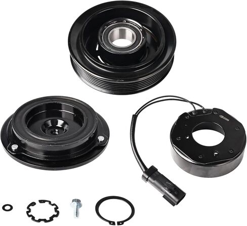 Air Conditioning A/C Compressor Clutch Kit Compatible with 2004-2007 Dodge Dakota 6 CYL 3.7L 8 CYL 4.7L in Kuwait
