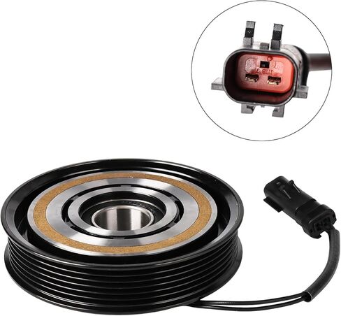 Air Conditioning A/C Compressor Clutch Kit Compatible with 2004-2007 Dodge Dakota 6 CYL 3.7L 8 CYL 4.7L in Kuwait