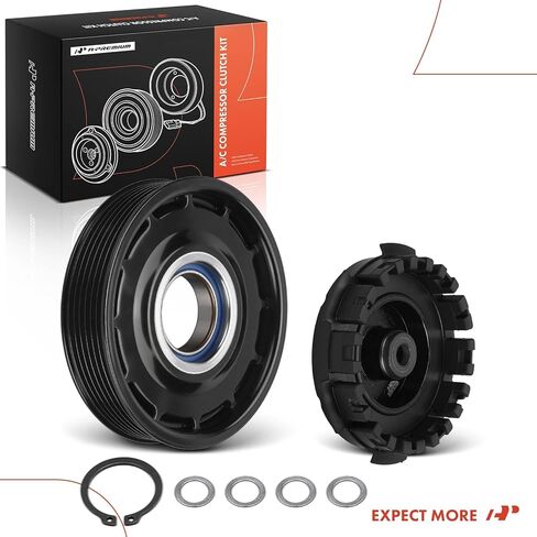 A-Premium Air Conditioner AC Compressor Clutch Kit Compatible with Toyota Camry, RAV4, Highlander, Avalon, Grand Highlander & Lexus RX350, RX500h, ES250, NX200t, NX250, NX300, NX300h, TX350, TX500h in Kuwait