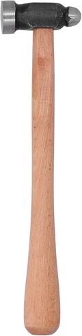 Ball Peen Hammer, Round and Flat Double Head Small Hammer with Wood Handle, for Jewelry Making and Home Repair in Kuwait