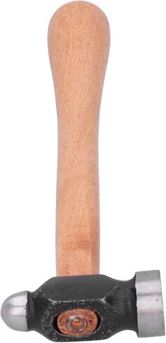 Ball Peen Hammer, Round and Flat Double Head Small Hammer with Wood Handle, for Jewelry Making and Home Repair in Kuwait