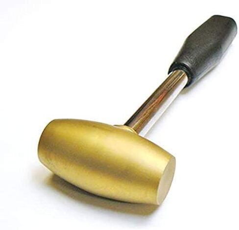 Brass Mallet 1Lb + 2Lb Set of 2 Hammer I Stamping Texturing Forming Hammer Jewelry Silversmiths Metalsmiths Craft Making Tool I Made In India in Kuwait