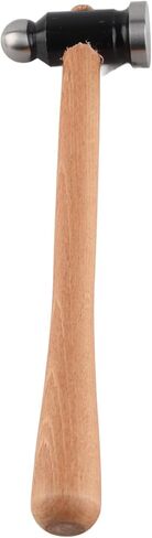 Ball Peen Hammer, Professional Grade Double Head Jewelry Making Tool with Ergonomic Wooden Handle for Precision Metalwork and General Repairs 10in Length in Kuwait