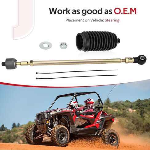 JAVIK طقم قضيب ربط رف التوجيه الأيسر لـ Polaris RZR Ranger 400 500 570 700 800 900 1000 2008-2021 Breeze Brutus EM1400 in Kuwait