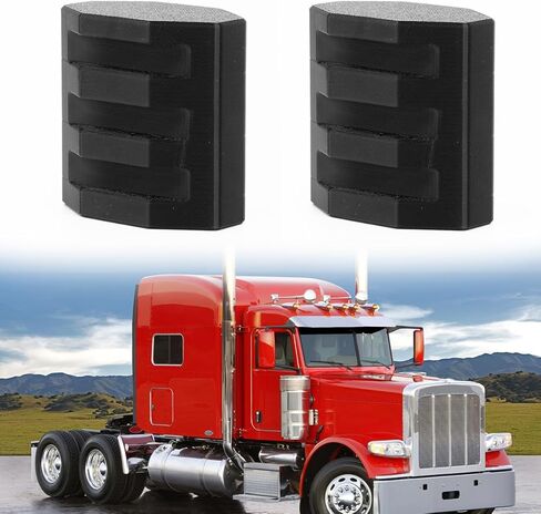 JERBOR ترقية 2 قطعة دليل غطاء المحرك العلوي مناسب لشاحنات Peterbilt 388 و 389 ، استبدال دعامات دليل غطاء المحرك العلوي in Kuwait