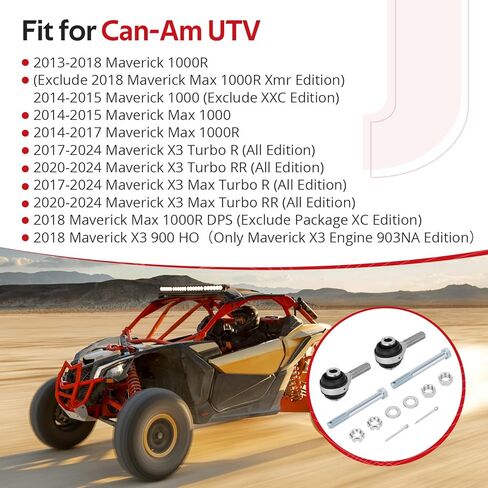 JAVIK Tie Rod End Kit For Can-Am Maverick X3 Turbo Max 1000 1000R 2013-2024 O.E.M# 709401125 709401703 in Kuwait
