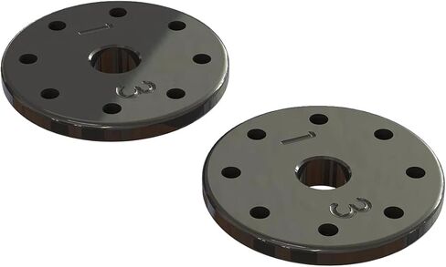 Machined Shock Piston Tapered 8x1.3mm Hole 2pcs ARA330843 Replacement Parts in Kuwait