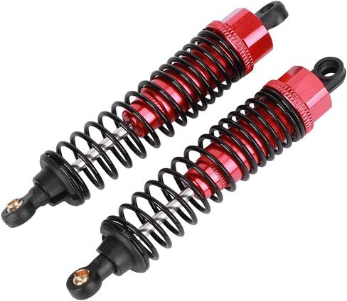 2pcs 1/10 Metal Shock Struts Damper, High Performance Wear Resistant Rust Proof, with Easy Installation, for HSP JLB EM DHK HPI RC Car (100MM) in Kuwait
