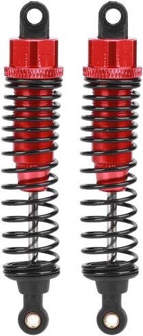 2pcs 1/10 Metal Shock Struts Damper, High Performance Wear Resistant Rust Proof, with Easy Installation, for HSP JLB EM DHK HPI RC Car (85MM) in Kuwait