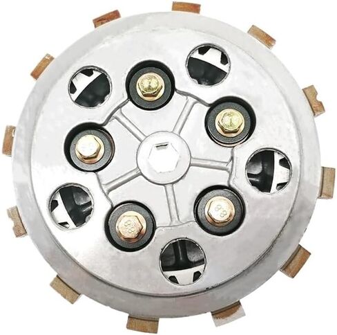 Clutch Plate Assy Compatible with DR 125 GS125 GN125 EN125 HJ125K A with Friction Pressure Plate in Kuwait