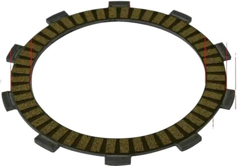 6PC Friction Clutch Plates Compatible With CR125R MTX200RW NX250 1 TRX250X XR250L XR250R TRX300EX TRX300X ATC350X XR350R in Kuwait