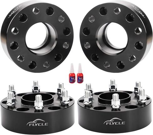 فواصل عجلة FLYCLE 6x5.5 مركزية لسيلفرادو سييرا 1500، 2 بوصة 6 العروة 6x139.7 مم فاصل عجلة لتاهو سوبربان أفالانش يوكون إسكاليد مع مسامير 14x1.5 وتجويف محور 78.1 مم in Kuwait