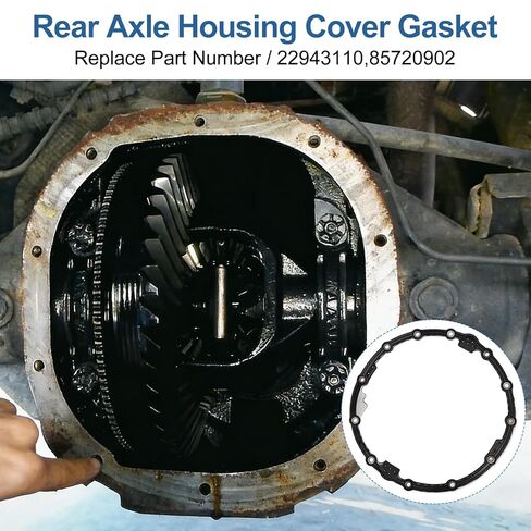 22943110 Rear Axle Housing Cover Gasket for Chevrolet Yukon XL 2015-2020 Silverado GMC Sierra 1500 2014-2025,Differential Seal Replace 85720902 in Kuwait