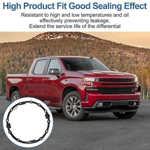 22943110 Rear Axle Housing Cover Gasket for Chevrolet Yukon XL 2015-2020 Silverado GMC Sierra 1500 2014-2025,Differential Seal Replace 85720902 in Kuwait