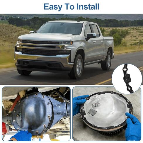 22943110 Rear Axle Housing Cover Gasket for Chevrolet Yukon XL 2015-2020 Silverado GMC Sierra 1500 2014-2025,Differential Seal Replace 85720902 in Kuwait