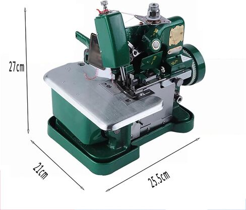 Overlock Sewing Machine, Sergers & Overlock Machines with 3 Stitch Capability, Adjustable Stitch Length & 3000 Stitches Per Minute, Metal Frame in Kuwait