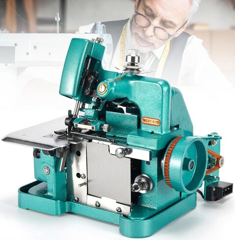 Overlock Machine, 250W Sergers and Overlock Machines, Adjustable Stitch Length, 3000 Stitches Per Minute, with 3 Stitch Capability in Kuwait