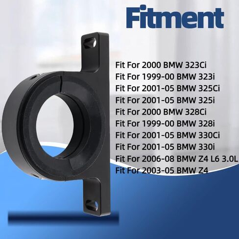 محمل دعم مركز عمود المحرك مناسب لـ 1999-2008 BMW 325Ci 325i 328Ci 328i 330Ci 330i 323Ci 323i Z4، يدعم ويؤمن الجزء الأوسط من عمود القيادة in Kuwait