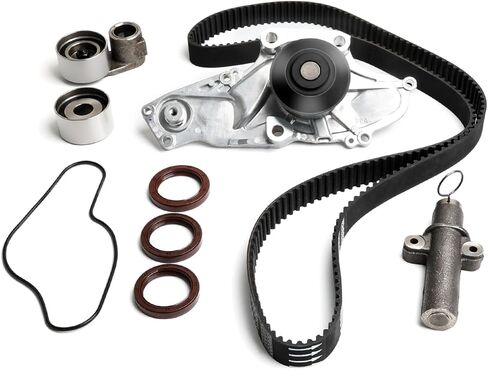 طقم حزام التوقيت مع مضخة مياه 2001-2003 لـ Acura CL 3.2L، 2001-2002 لـ Acura MDX 3.5L، 2000-2003 لـ Acura TL 3.2L، 1999-2004 لـ Honda Odyssey 3.5L، 2003-2004 لـ Honda Pilot 3.5L in Kuwait