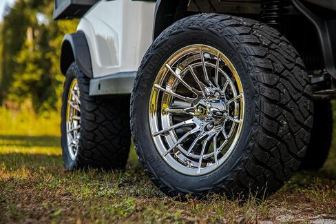 GTW Maverick 23 inch All Terrain Golf Cart Tire | 23x10-R14 | Steel Belted Radial Construction | 4-Ply | Lift Kit Required | Universal Fitment for 14 Inch Wheels | Set of 4 in Kuwait