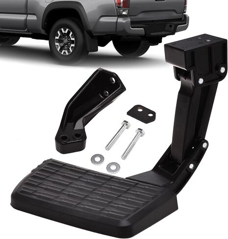 PT392-35100 سرير شاحنة قابل للسحب مناسب لـ 2012-2023 Toyota Tacoma المصد الخلفي للباب الخلفي خطوة سرير من الألومنيوم عالي التحمل استبدال PT392-35100 in Kuwait
